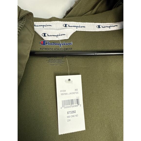 Champion Womens Sherpa Fleece Camo Hoodie Jacket XS NWT Cozy Streetwear - Picture 4 of 8